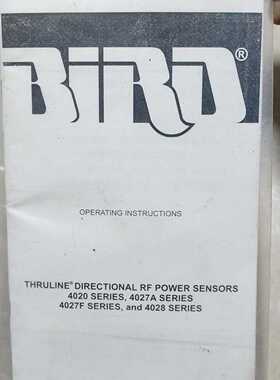 鸟牌thruline“定向RF功率传感器4020系列、402--议价商品