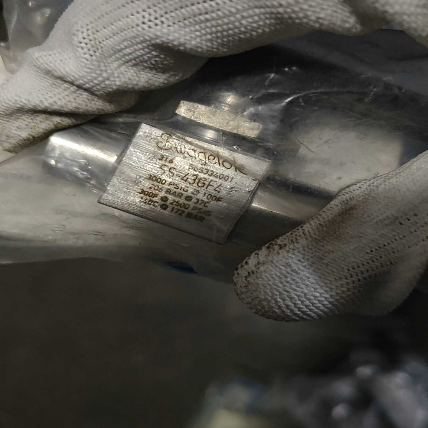 询价世伟洛克球阀，型号SS-43GF4，316不锈钢材质，300