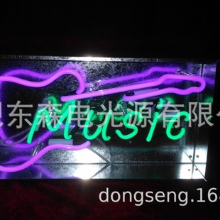 NeonsignMusic复古铁盒霓虹灯音乐