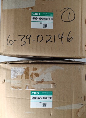 议价CKD喜开理 GAMD402-X0898-2XS 药液阀 日本正品全新原包装现