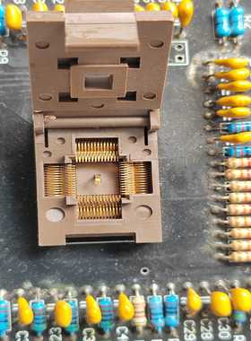 QSYQ测试座DFN8x8-0.5-56烧录器底座镀金耐高温--议价商品