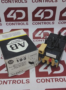 议价193Bsb12  Allen Bradley  BiMetalic Overload Relay Opened