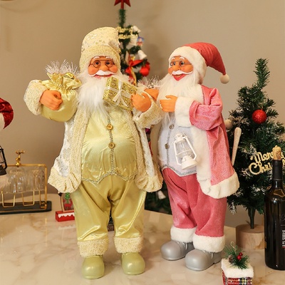 Cross Border Christmas Decoration Supplies 24 Inch Santa Cla