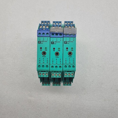 Pepperl  fuchs KFD2UT2Ex1 Seguridad Barrera Juego De 3 Grati