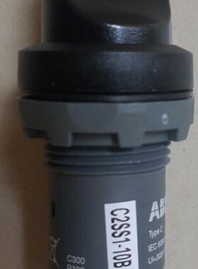 议价原装ABB二位置选择开关  C2SS1-10B-20   自锁型