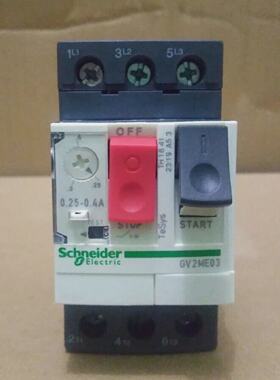 2PCS LOTSchneider GV2ME03 Motor circuit breaker TeSys GV23P0