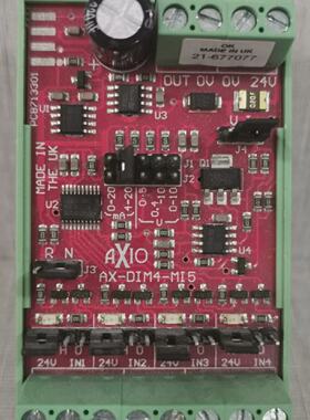 Lot 2 PCS AXIO AXDIM4MI5 Four Channel Digital Input Multiple