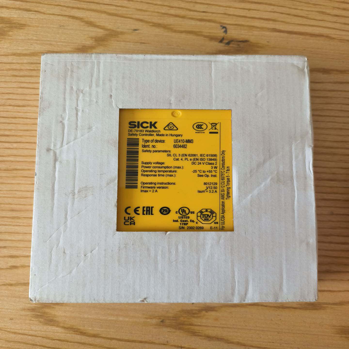 德国西克SICK安全继电器UE410-MM3，型号60344【询价】