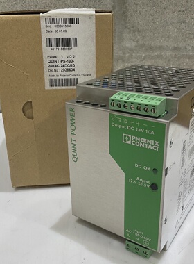 PHOENIX CONTACT 293604 POWER SUPPLY QUINTPS100240AC 5060 HZ