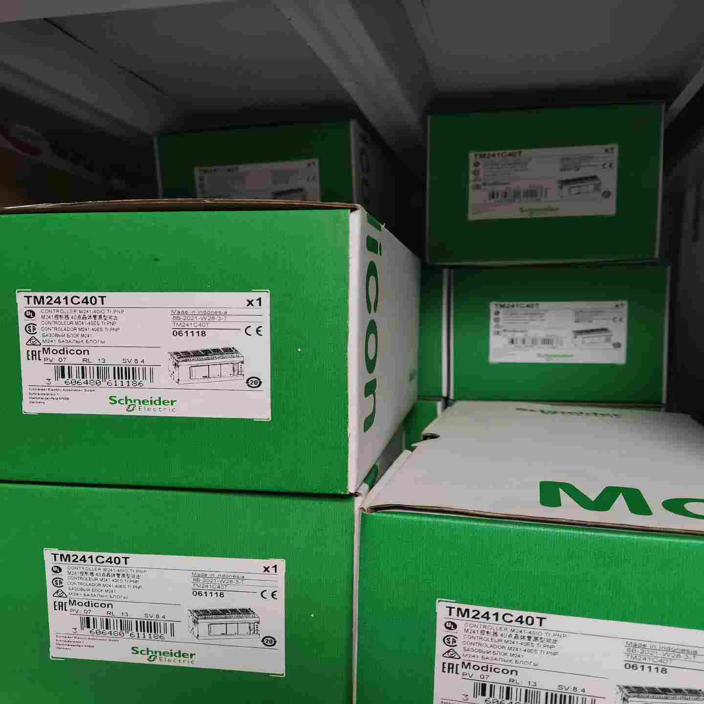 议价TM241C40T施耐德PLC,全新y原装正品,工程剩余便宜出现货/维