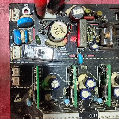 英威腾GD200GD300变频器驱动板75kw实物图拍