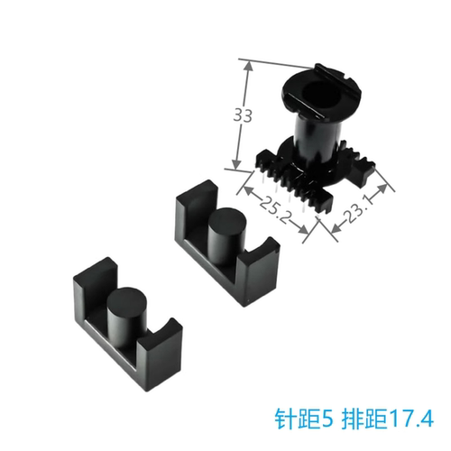 磁芯EC28/34配立式55骨架锰锌铁氧体大功率高频变压器