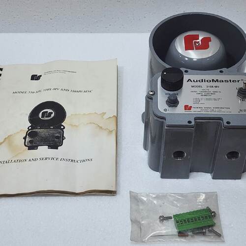 Intercom Industrial Federal Signal Audiomaster Modelo 310XMV