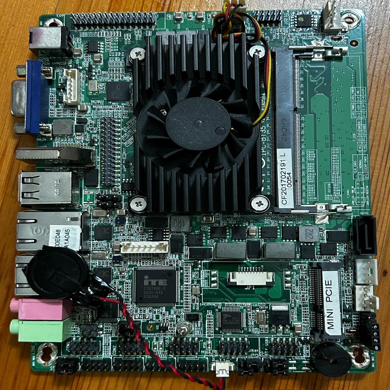 【请询价】拆机IPC-BT35  V20 工控主板 J1900软路由