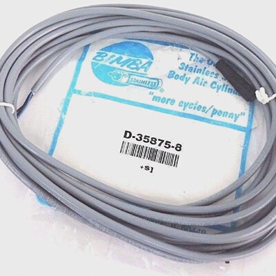 NIB BIMBA HSCQCX06 HALL EFFECT SWITCH 5 METER MATING CABLE W