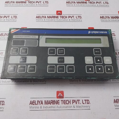 寻Lyngso Marine EGS 2000 Governor Control Panel 260707Not Wo