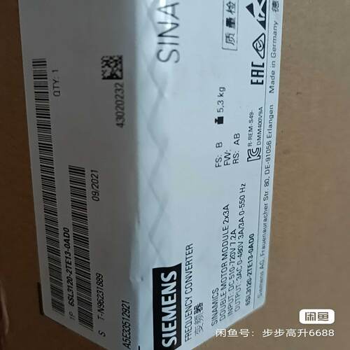 溢价-6SL31202下E130AD0一台没有开封