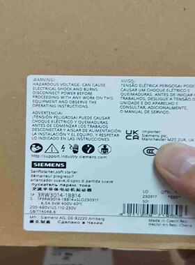 3RW3013-1BB04拍前询价