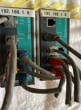 工业用交换机ELinT408，实物如图，功能包好，二手物--议价商品