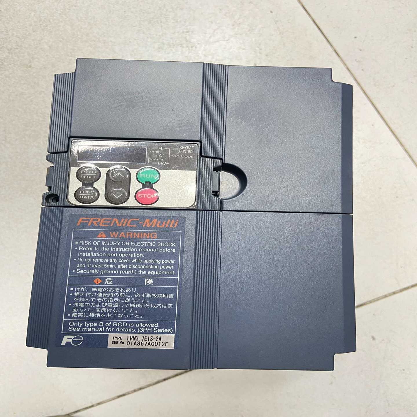【议价】FRN3.7E1S-2A，富士变频器，功能，，运适用
