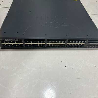 思科WS-C3650-48TS-S 48口千兆三层交换机 4