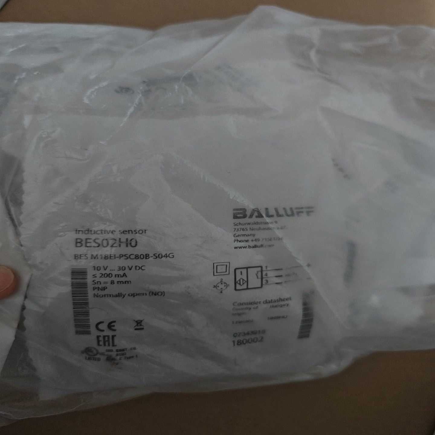BALLUFFBES02H0巴鲁夫电感式接近开关BE询价