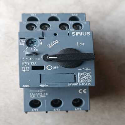 3RV6011-1CA15无包装3RV6011询价