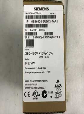 变频器6SE6420-2ud13-7aa1议价询价