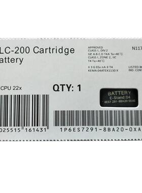 6ES7291-8BA20-0XA0S7-200PLC电池6ES7 291-8BA2O-OXAO