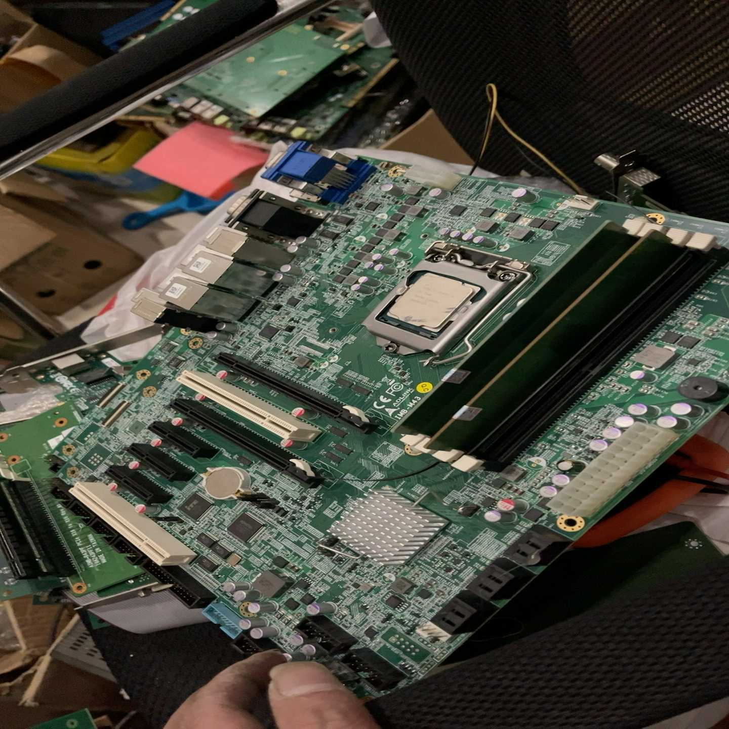 【议价】凌华工业双网卡主板。IMB-M4351-44702-0A3