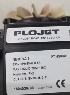 FLOJET循环水泵NEMP406230V50Hz最-议价