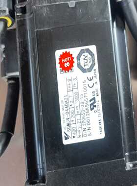 安川伺服电机SGMJV-04ADA21成色如图，保证质量询价