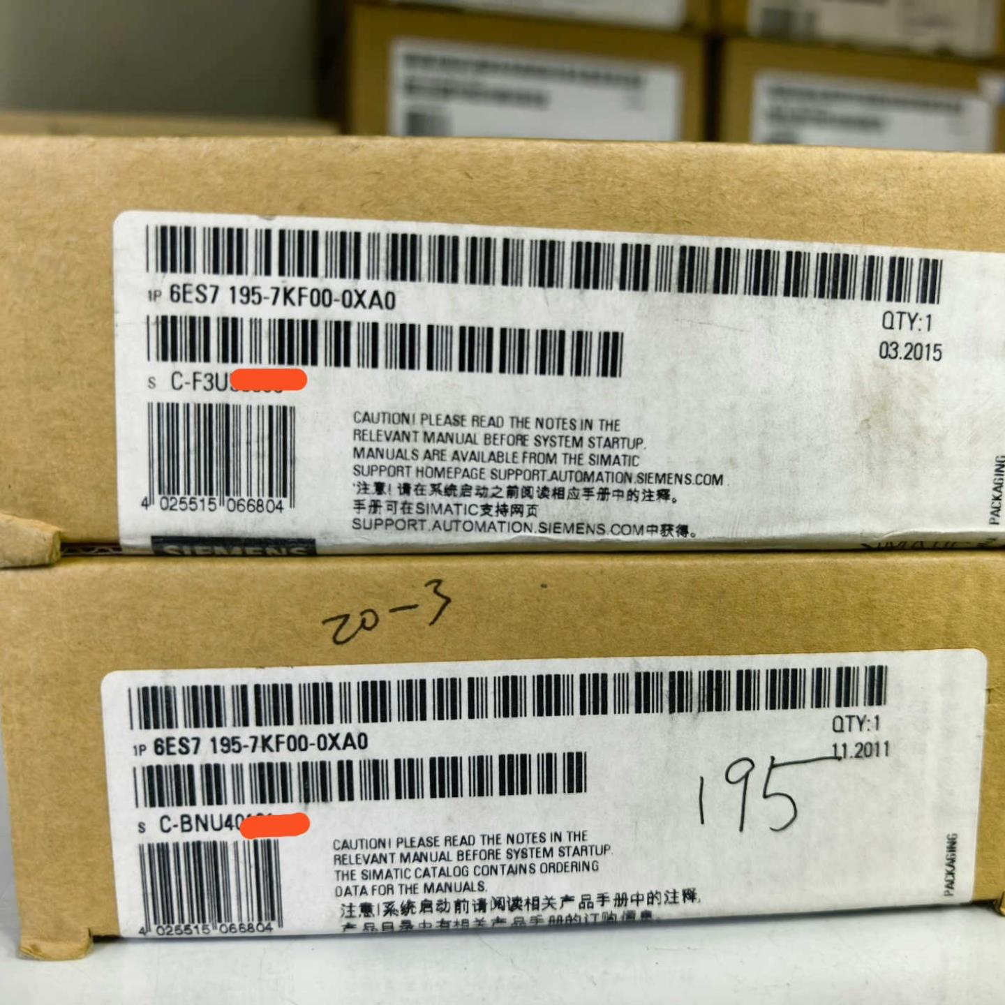 6ES7 195-7KF00-0XA0  原标议价