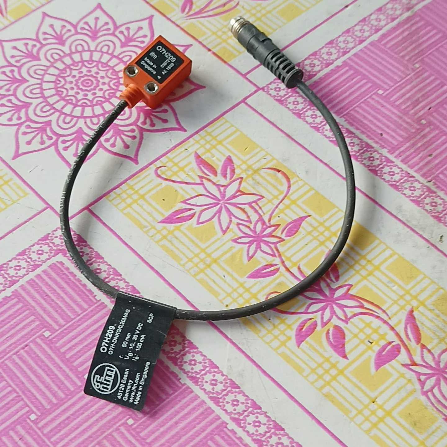 咨询-易福门IFMO7H209（O7H-DNKG/0，20M/