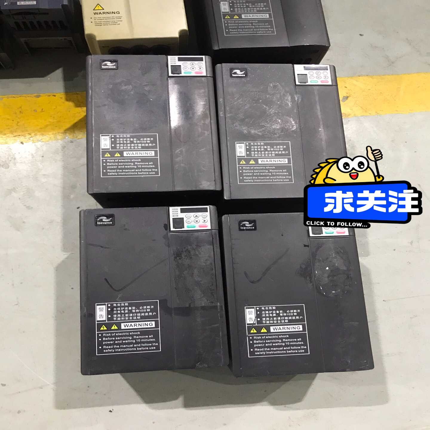 汇川变频器15KW MD310T15B-JY-703 实物图~询价