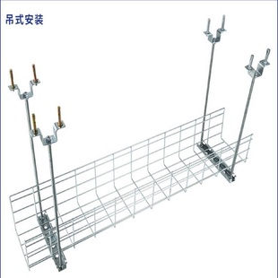 网格桥架304不锈钢镀锌网状网络线槽开放式弱电养猪殖场机房设备