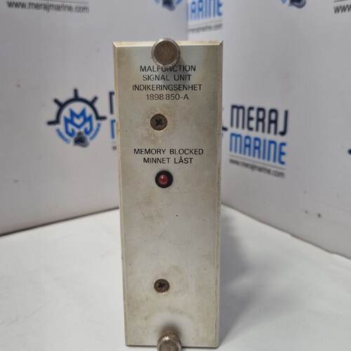 Stal 1898850A Malfunction Signal Unit