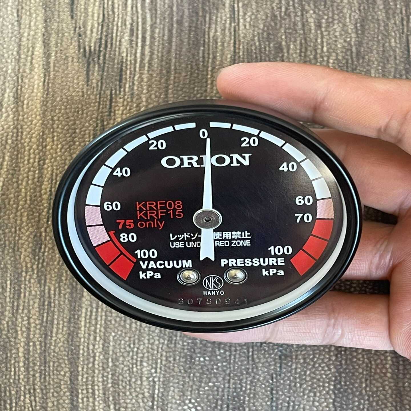 【议价】好利旺/ORION，真空泵正负压力表，型号:KRF08/KR适用