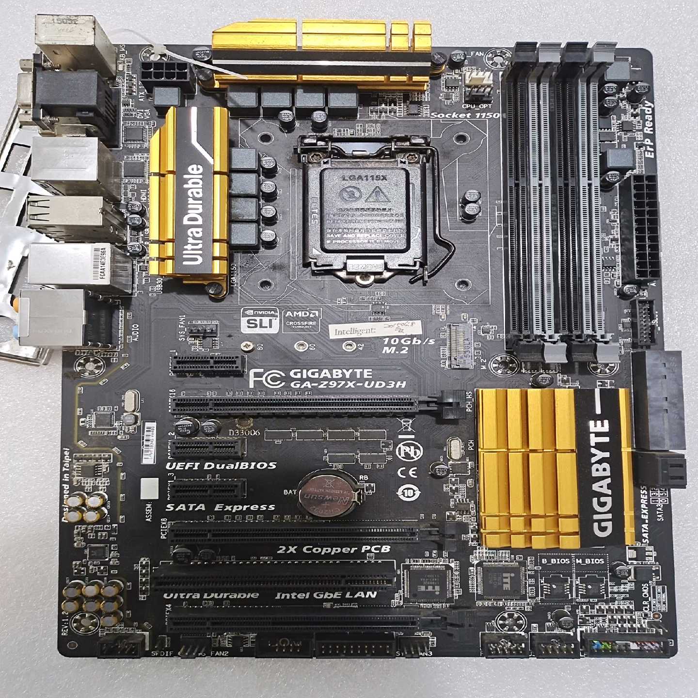 GA-Z97X-UD3H主板完好点亮 有挡板【鑫鑫商铺】