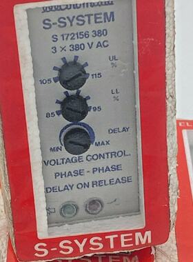 1pc X SSYSTEM electromatic S 172156 380 Voltage Control Phas
