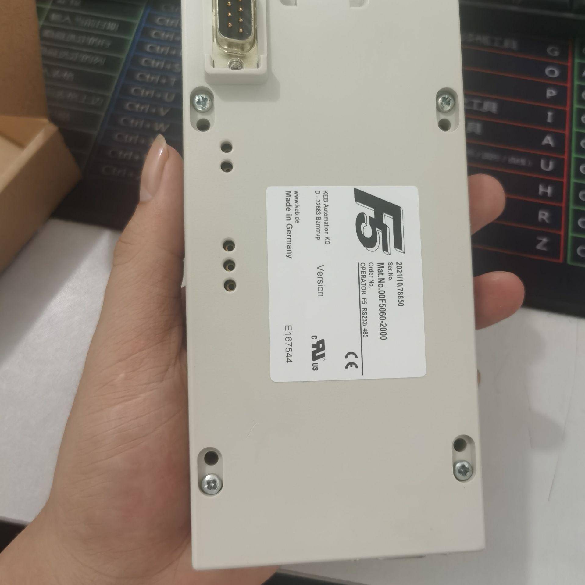 配件德国KEB科比变频器15F5M1G36DA停产用16F5A1G360A议价