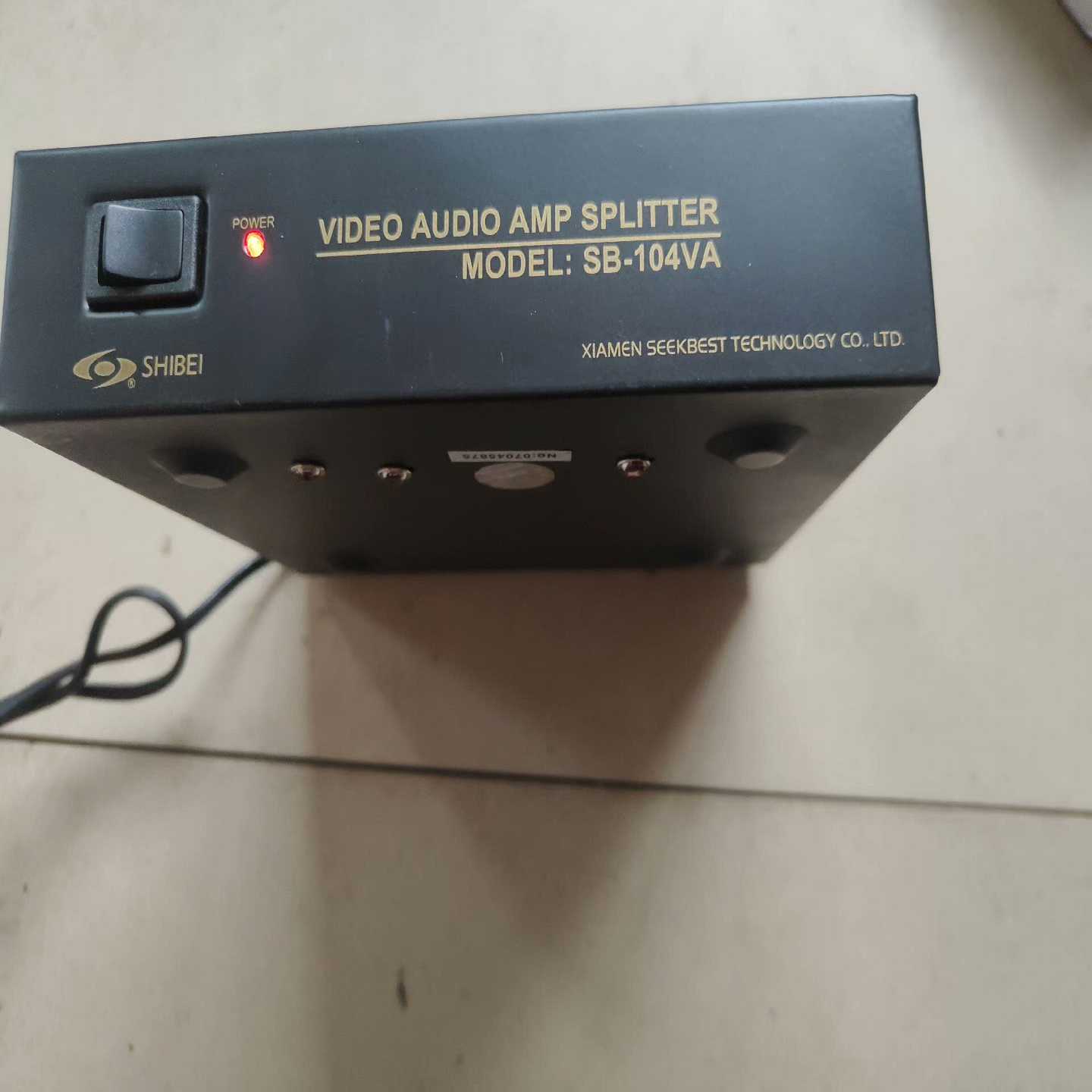 咨询-视贝DC-216VA/SB-116VA十六路视音频放大分配器