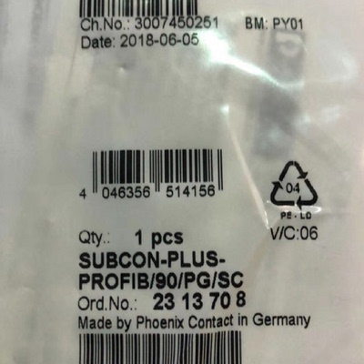 配件菲尼克斯总线连接器SUBCONPLUSPROFIB90PGSC2313708议价