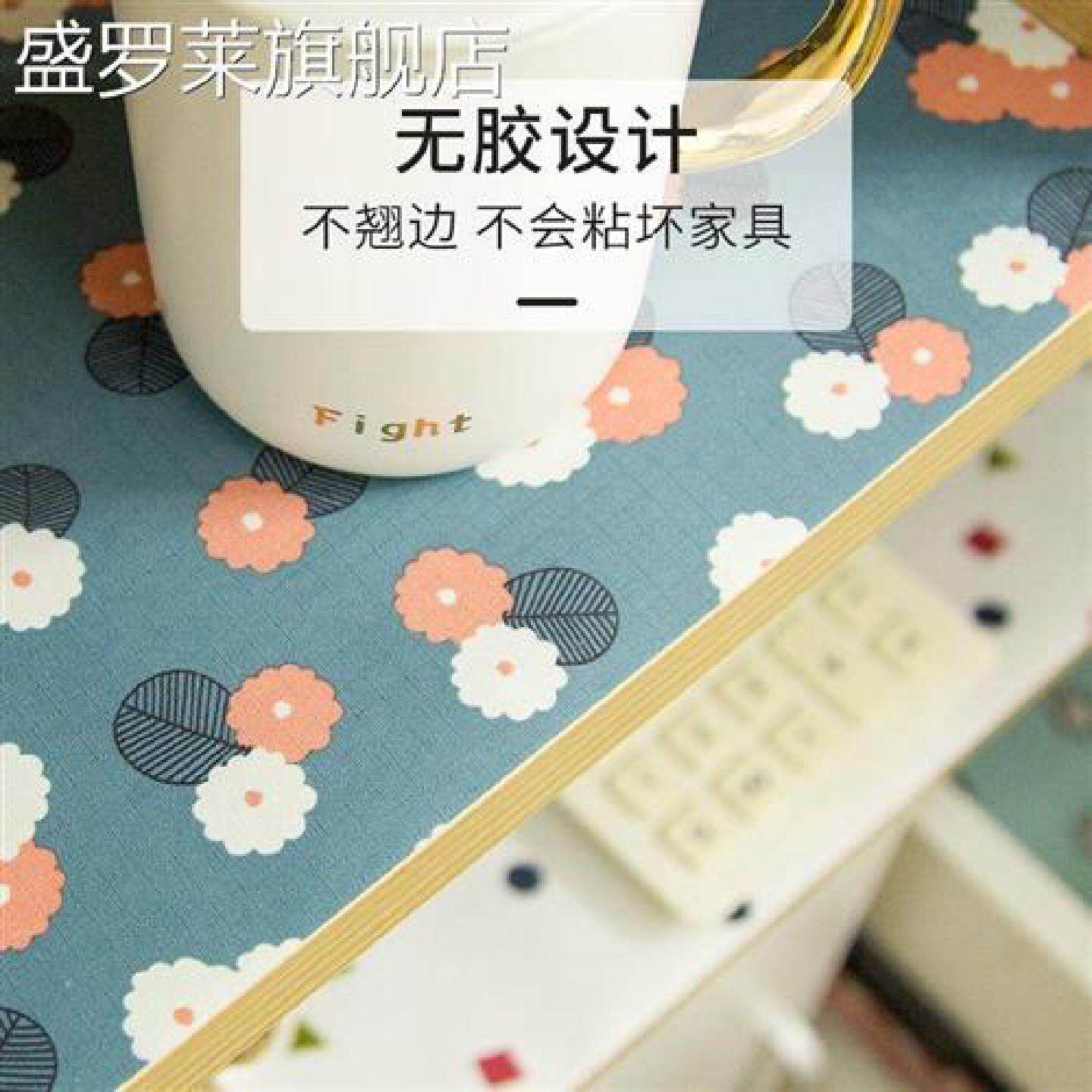 厨房抽屉垫纸抗J防潮垫碗柜防水贴纸衣柜橱柜子防霉防油无胶免粘