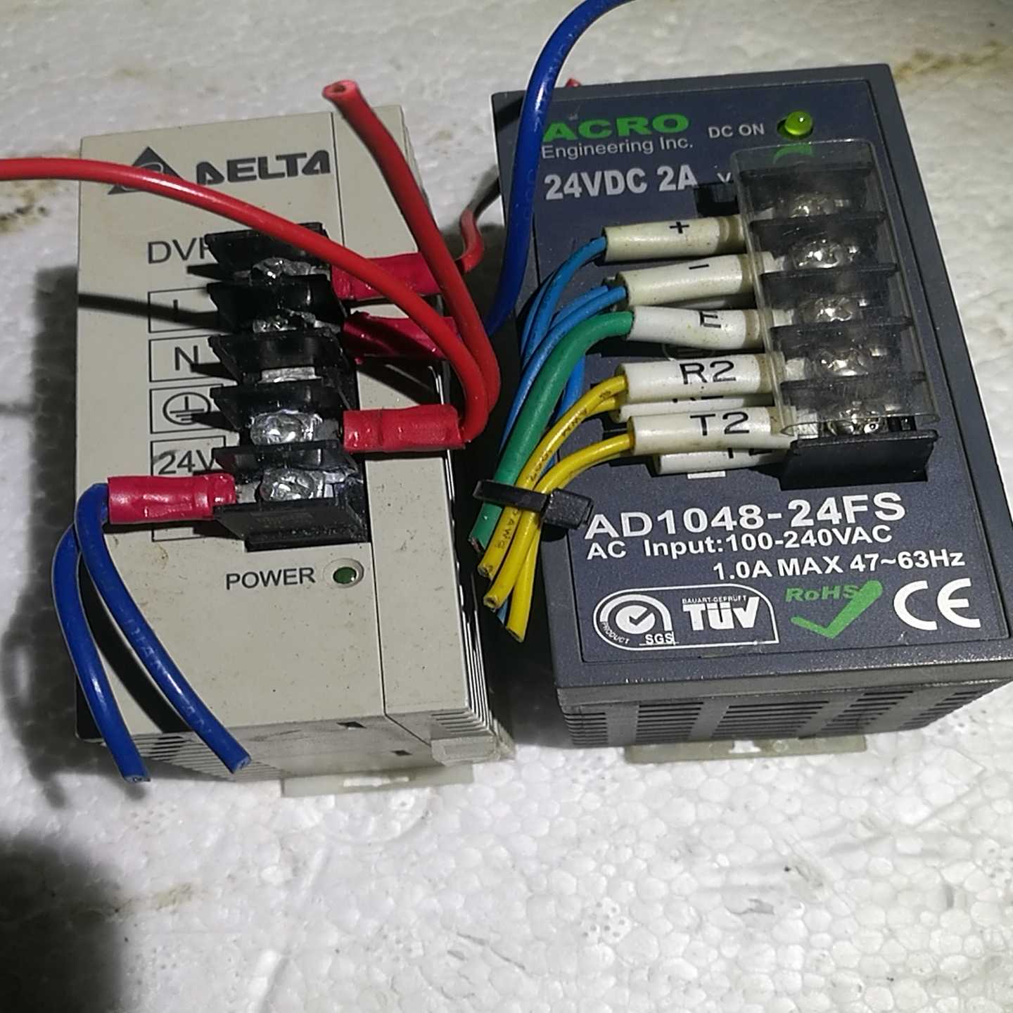 咨询-两个一起DVP-PS01电源AD1048-24FS