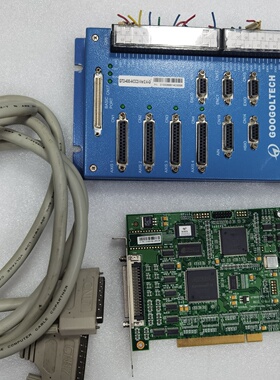 固高四轴运动控制卡套装卡型号GTS400PGG端子—议价