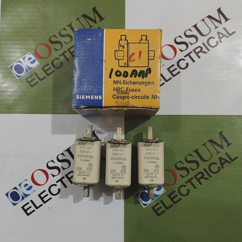SIEMENS3NA1021(500VM00x100)100ANHFUSES-LOTOF3PCSF