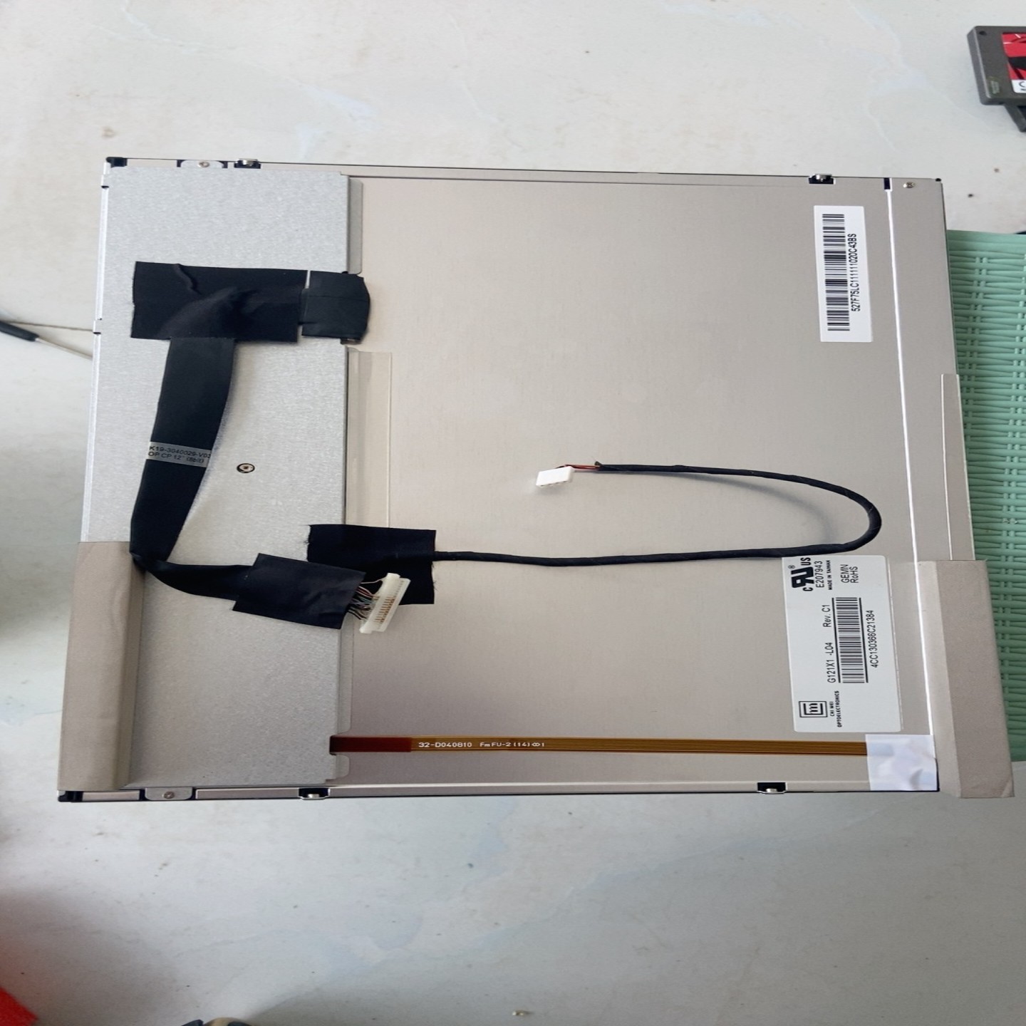 【请询价】奇美121寸LED液晶屏G121X1-L04 RevC1