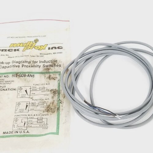 NEW TURCK BI1G08AN6 PROXIMITY SWITCH 030VDC BI1G08AN6