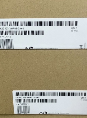 议价6AV2123-2MA03-0AX0西门子KTP1200触控屏幕12寸6AV2 123-2MA0